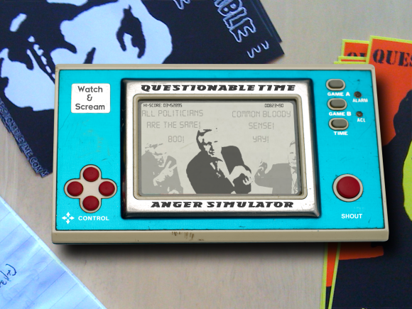questionable time 56 david dimbleby 80's lcd game